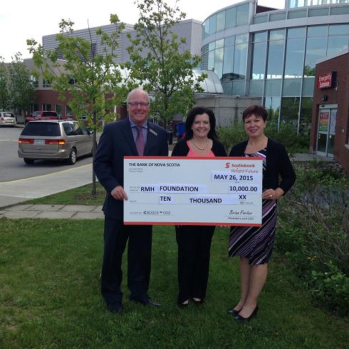 Scotiabank presents 2nd Imagine pledge payment